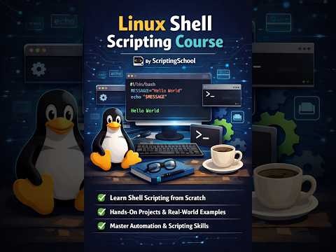 Linux Shell Scripting Training Demo | Beginner to Advanced Roadmap + Real-Time Use Cases #perlbabu