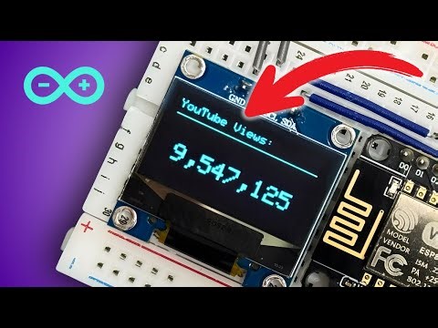 Live YouTube views tracker with Arduino || NodeMCU || IOT Project #1