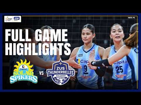 CAPITAL1 vs ZUS COFFEE | FULL GAME HIGHLIGHTS | 2026-27 PVL ALL-FILIPINO CONFERENCE | OCT 20, 2026