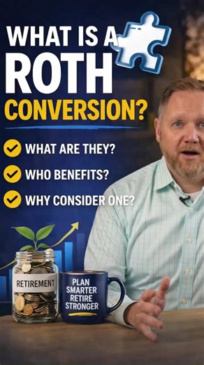 Roth Conversions Explained: Is It Right for Your Retirement? #retirementplanning