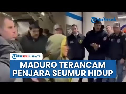 Dulu Tantang Trump, Maduro Kini Lemas Ditangkap Pasukan AS dan Terancam Penjara Seumur Hidup