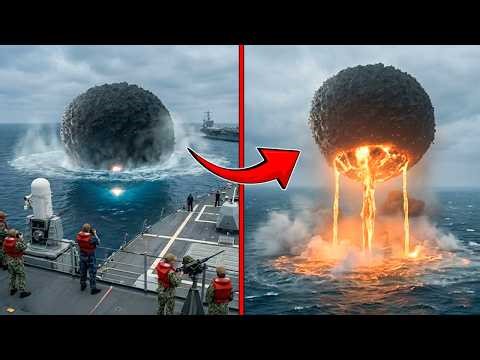 A MASSIVE UFO Appeared From Underwater, American Navy In Panic.!!