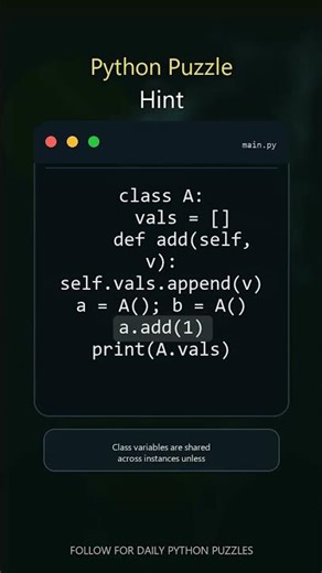 Master This Python Concept Before Your Next Interview! | Interview Puzzle Challenge | YouTube Shorts