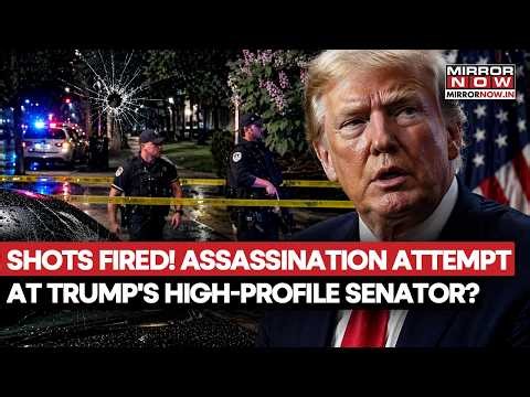 SHOTS FIRED! ASSASSINATION ATTEMPT At Trump's Top Senator Shocks US, Washington DC On High Alert