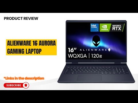 Alienware 16 Aurora Gaming Laptop Review – Intel Core 7-240H, RTX 5050, 16GB RAM & 1TB SSD!