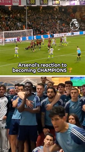 Arsenal Players React To Winning The Premier League 🏆