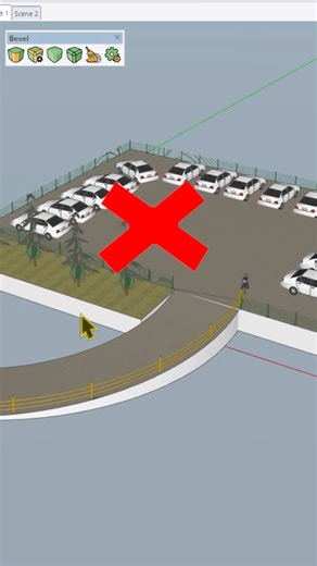 A smooth ramp edge and flowing boundary lines can completely change the character of a design. This short tutorial focuses on curvature control, seamless bending, and refined edges to achieve a balanced and elegant form. Strong geometry. Clean flow. Smart modeling. Used plugins: Bevel, Shape Bender @topfans Nice Tower Pro Nice Tower Nice Tower Plus #SketchUpTutorial #ArchitectureModeling #DigitalDesign #FormFinding #nicetower | Nice Tower Pro