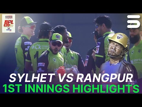 1st Innings Highlights | Sylhet Titans vs Rangpur Riders | Match 23 | BPL 2025-26 | M3Z1K