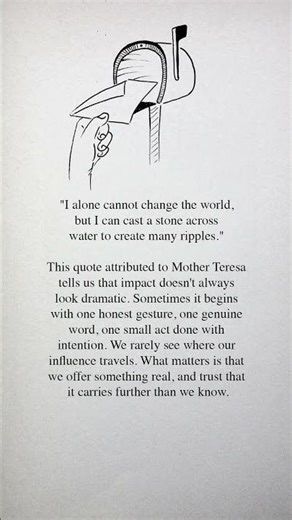 #105 Cookie - "I alone cannot change the world, but I can...create many ripples."