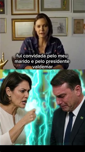 MICHELLE BOLSONARO REVELA O MOTIVO DA BRIGA COM FLÁVIO BOLSONARO E AGITA OS BASTIDORES DA DIREITA.