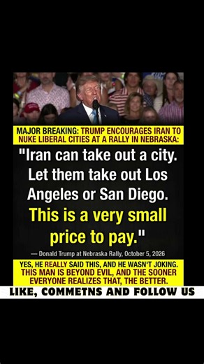 Trump Says “Let Them Take Out” LA & San Diego — Backlash Erupts
