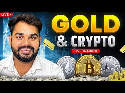 Gold live trading , live Market Analysis for Crypto and Gold | Hindi