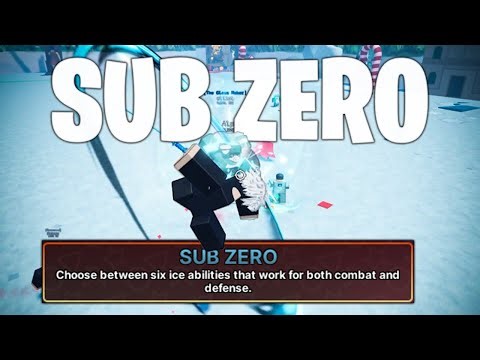 *NEW* SUB ZERO POWER in INK GAME (Roblox)