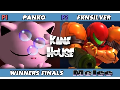 Kame House 141 WINNERS FINALS - Panko (Jigglypuff) Vs. fknsilver (Samus) Smash Melee - SSBM