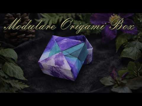 Modular origami box