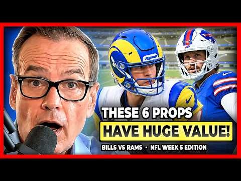 I Analyzed Every Bills vs Rams Prop — Here’s 6 Props That I LOVE (as a Prop Betting Expert)