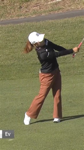Top Shots of the Season: Ayaka Furue with a wicked back spin for an eagle hole out 👇🔥 | LPGA