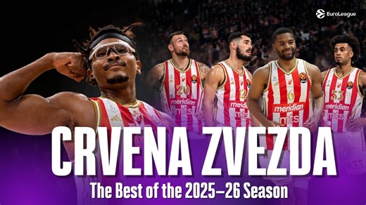 Crvena Zvezda’s TOP PLAYS of the Season | HIGH-OCTANE ENERGY | EuroLeague 2025–26