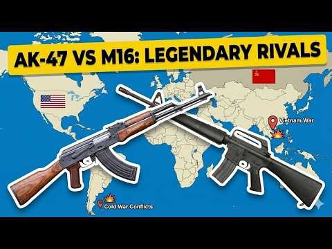 AK47 vs M16 - Bitter Rivals