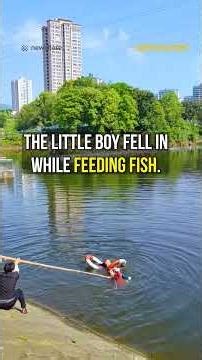 Heroic Rescue Saves Grandmother and Toddler From Lake 👏