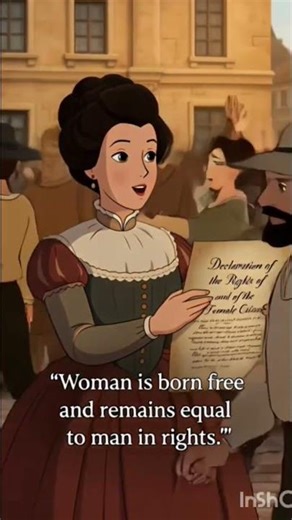 Olympe de gouges ❓ Who❓❓........let's explore her important role in the revolutionary France 🇫🇷