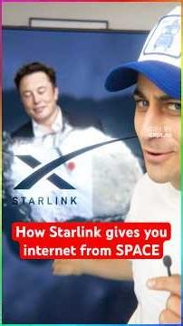 How Starlink gives you internet from SPACE..