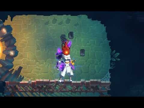 3 забега Dead cells с проклятым мечом | 2 клетки