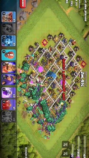 the ultimate lavaloon attack clash of clans #bestclashbattlewhowillfreefie #clashofclans #coc #games