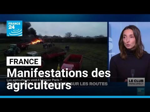 France : manifestations et opérations de blocage des agriculteurs • FRANCE 24
