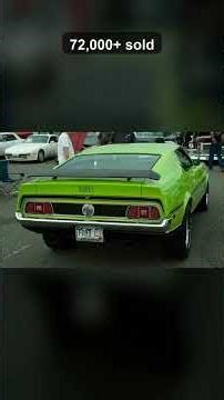 Why the 1969 Ford Mustang Mach 1 Became an American Muscle Icon