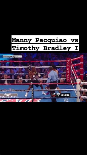 Filipino boxing legend Manny “Pac-Man” Pacquiao defended his WBO Welterweight Title against American contender Timothy “Desert Storm” Bradley in a much-anticipated showdown. The bout took place on June 9, 2012, at the MGM Grand Garden Arena in Paradise, Nevada, USA. #fblifestyle | Oman Fights Updates