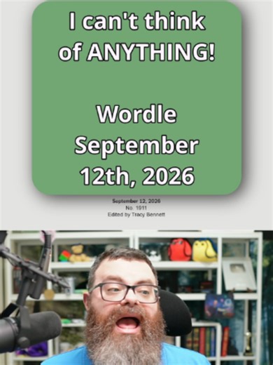Wordle September 12 2026 Answer — Puzzle 1911
