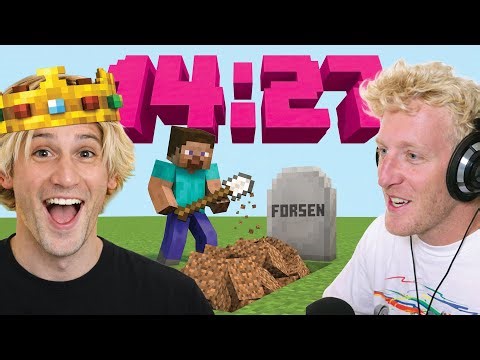 XQC finally beat his Minecraft speed run record