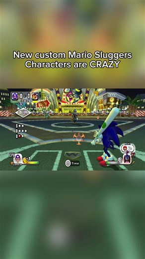 Mario Sluggers gameplay gone off the rails - wild Wii baseball moments