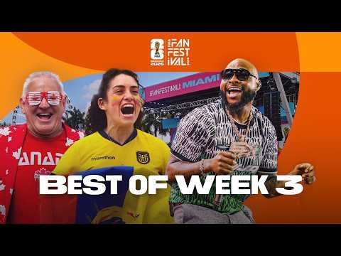 Host nation celebrations & amazing music! 🥳 | FIFA Fan Festival | Best of Week 3