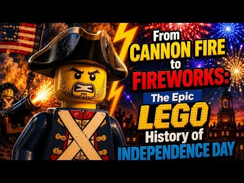 From Cannon Fire to Fireworks: The Epic LEGO History of Independence Day | Iran Lego Animation