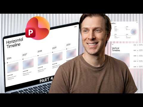 If I Wanted to Create a PowerPoint Template, This is What I'd Watch (Part 4: Timeline)