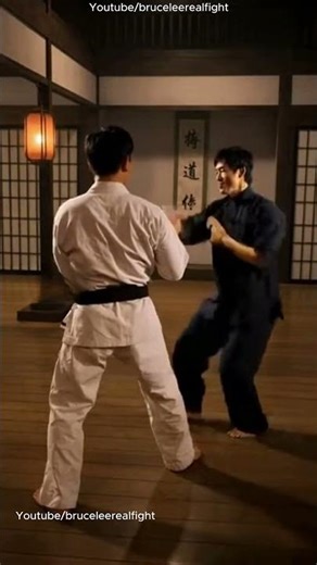 Bruce Lee KO Karate Champion With ONE Punch