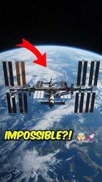 🚀 They Built THIS… 400 KM Above Earth! 🤯 #InternationalSpaceStation #Space #Engineering #shorts