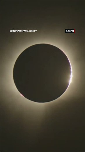 Watch a rare solar eclipse unfold over Spain