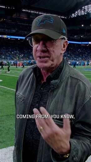 Merry Christmas from the man himself! 🎅 | Detroit #Lions #shorts #Christmas