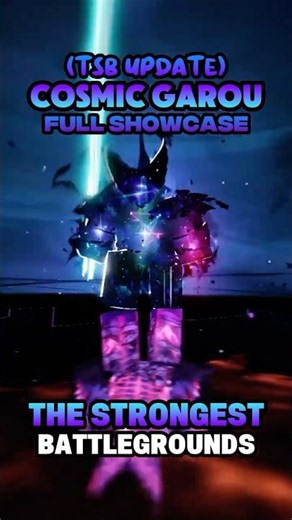 TSB Cosmic Garou Showcase (The Strongest Battlegrounds) #thestrongestbattlegrounds #tsb #roblox
