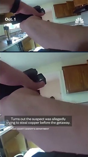 Burglar jumps out of window to evade police in Oklahoma