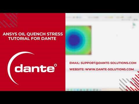 Ansys Heat Treatment Tutorial | Quench Hardening Stress Simulation of Case Carburized 1020 Steel