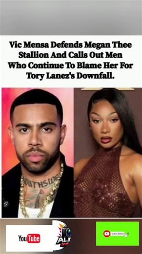 🎤🗣️ VIC MENSA DEFENDS MEGAN, SLAMS TORY BLAMERS: "SHOWS HOW YOU VIEW BLACK WOMEN".#shorts"