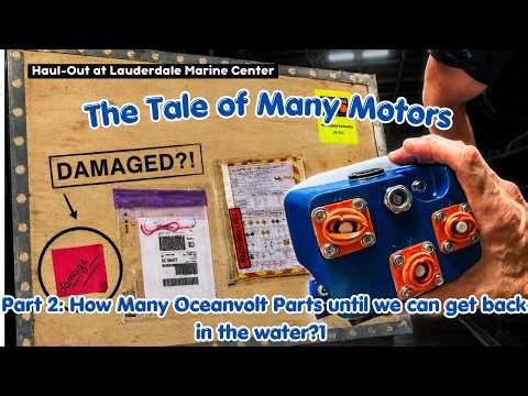 EP 44: Catamaran Life on the Hard in Fort Lauderdale (Part 2): More Oceanvolt Fun!