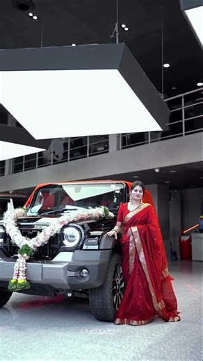 New Dream Car Delivery Mahindra Thar ✨🎉 #mahindra #automobile #viral #youtubeshorts
