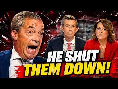 “THAT PROVES THE POINT!” 😱 Nigel Farage SHUTS DOWN BBC Hosts LIVE on BBC Breakfast!