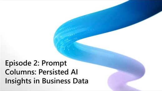 Prompt Columns: Persisted AI Insights in Business Data | Manas Maheshwari