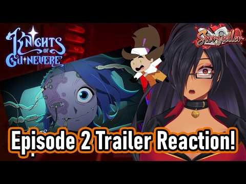 Frankie's VA Reacts to "KNIGHTS OF GUINEVERE - EPISODE 2 (TRAILER)"